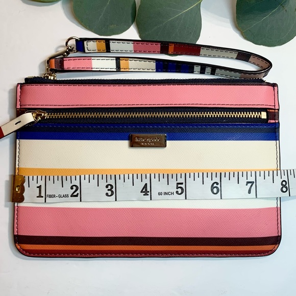 Kate Spade Striped Wristlet - Picture 15 of 16